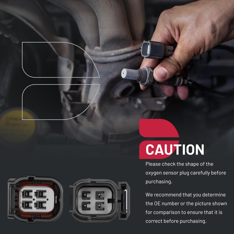 BDFHYK Oxygen Sensor Upstream Downstream O2 Sensor, Compatible with Acura