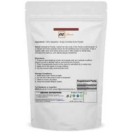 mGanna 100% Natural Manjistha | Madder Root Powder | Rubia Cordifolia 100 GMS / 0.22 LBS for Smooth Hair, Glowing Skin & Health Care