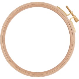 Embroidery Ring 3x Glued Beech Wood Embroidery Hoop Embroidery Diameter 12.5 cm