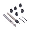 9Pcs Spot Weld Cutter Set Stainless Steel Efficient Industrial Professional