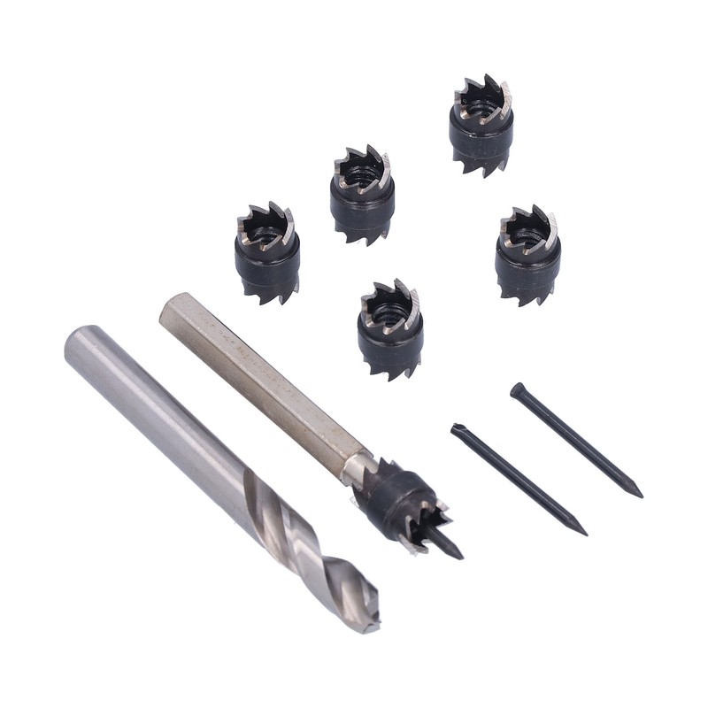 9Pcs Spot Weld Cutter Set Stainless Steel Efficient Industrial Professional