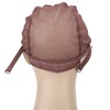 3pcs Stretchable Stocking Wig Cap Breathable Nylon Mesh Hat for