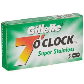 100 Gillette 7 O'clock Double Edge Safety Razor Blades Made in Russia