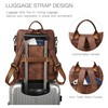 Shrrie Backpack Purse for Women Leather Backpack Fashion Designer Travel