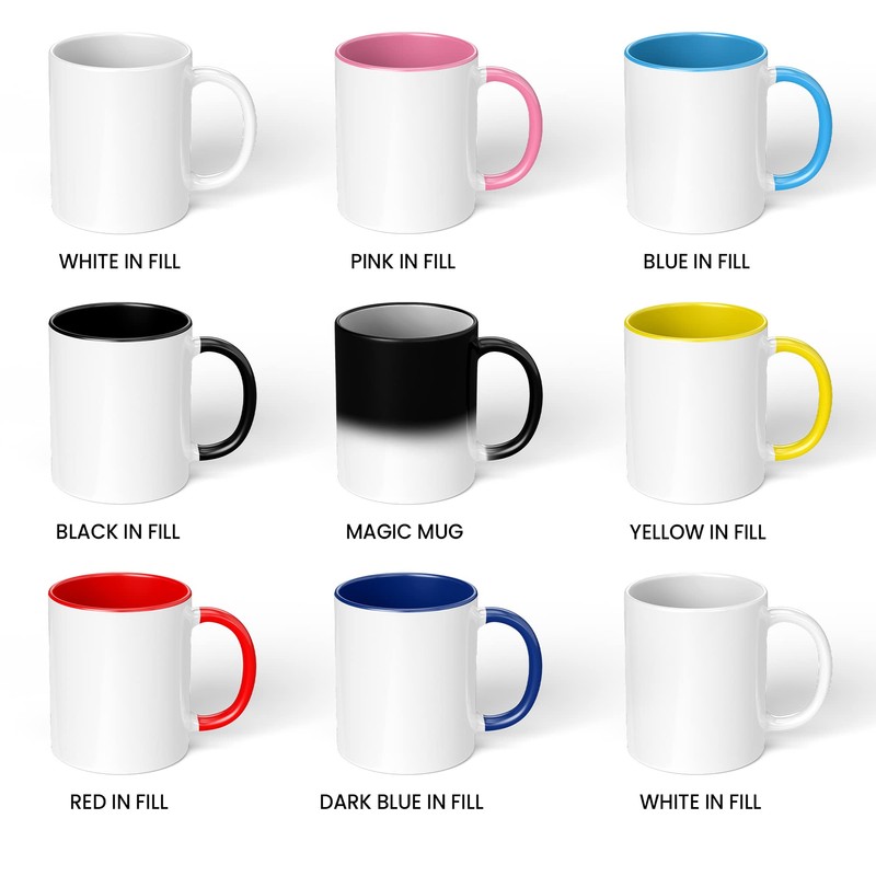 Print Maniacs Set of 2 Mugs Mummy and Daddy Mum