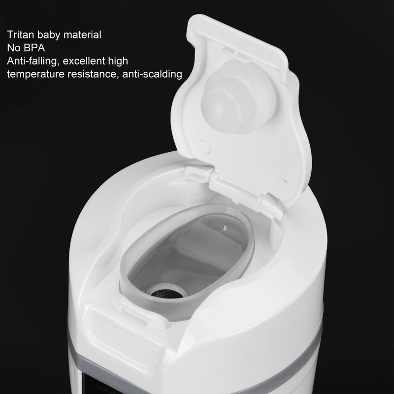 450ml Vacuum Cup Digital Insulated Water Bottle Car Heating Cup