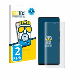 brotect 3D Curved Screen Protector Matte compatible with Volla Phone Quintus (2 Pack) - Full Screen Coverage