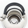 Bestco NQ-0202 Eder Kettle, Whistle, Stainless Steel, 0.4 gal (1.6