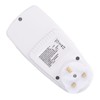 Power Meter Plug with Battery LCD 7 Display Modes Electricity
