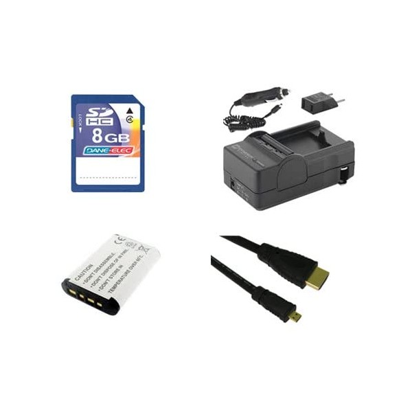 Synergy Digital Camera Accessory Kit, Compatible with Sony Cyber-Shot HX50V