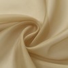 OYRING Beige Waterfall Sheer Window Curtain Valance for Living Room