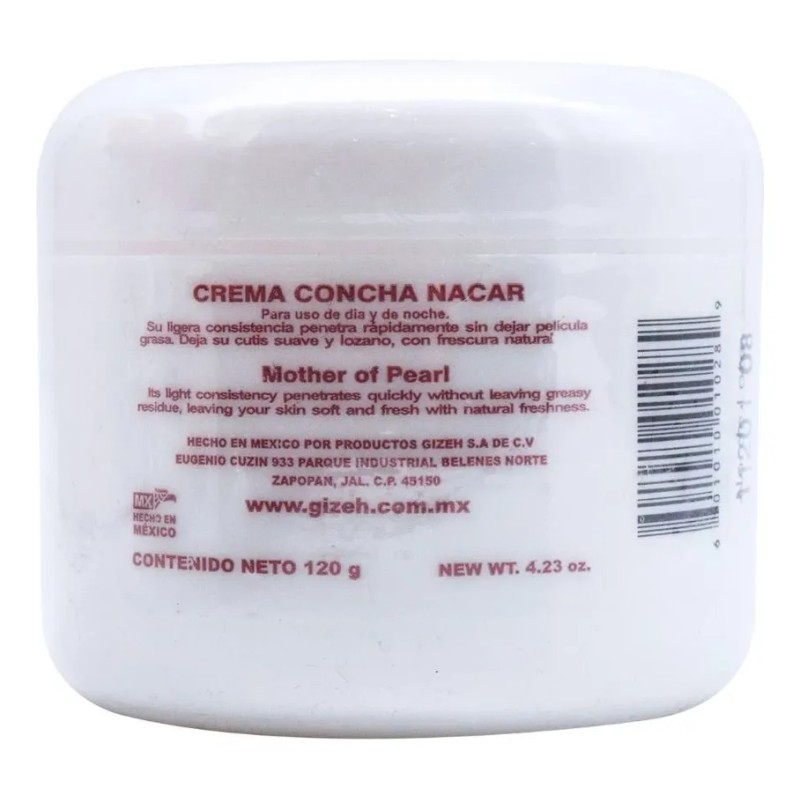 Crema De Concha Nacar 120 G Nuevo