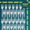 2000 Individually Wrapped Plastic Forks | Bulk Individual Wrapped Disposable