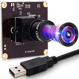 High Frame Wide Angle USB Camera Module for Laptop 1080P Mini USB2.0 Webcam Board High Speed 260fps 120fps 60fps USB with Camera PC Industrial Embedded Lightburn Camera for Computer Raspberry Pi