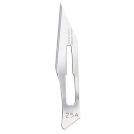 Swann Morton No 25A Sterile Stainless Steel Blades