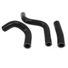 3PCS Silicone Radiator Coolant Hose Pipe Kit Stable Connection Leak