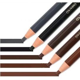 Teogneot 5 Pieces Eyebrow Pencil, Waterproof, Waterproof Eyebrow Pencils, Eyebrow Tattoo Pen, Makeup Pencil, Waterproof Long-Lasting Eyebrow Pencil