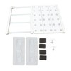 Tension Shelf Adjustable Space Saving Expandable Closet Organizer Dividers for