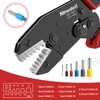 Newdeli Ferrule Crimping Tool 24-8 AWG Wire Ferrule Crimper -