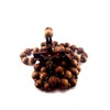 Giant Big Beads Rosario Natural Wood Chain Jesus Cross Xl