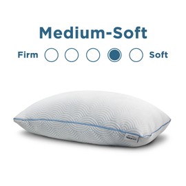 Tempur Bed Pillows, King, White