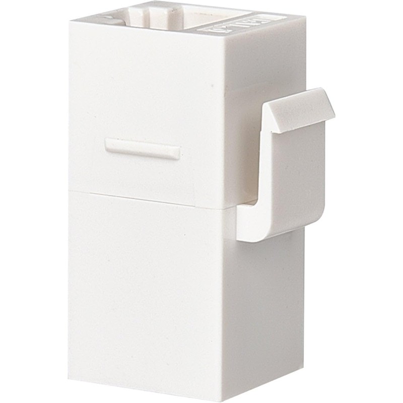 Cat5/Cat6 In-Line White Coupler