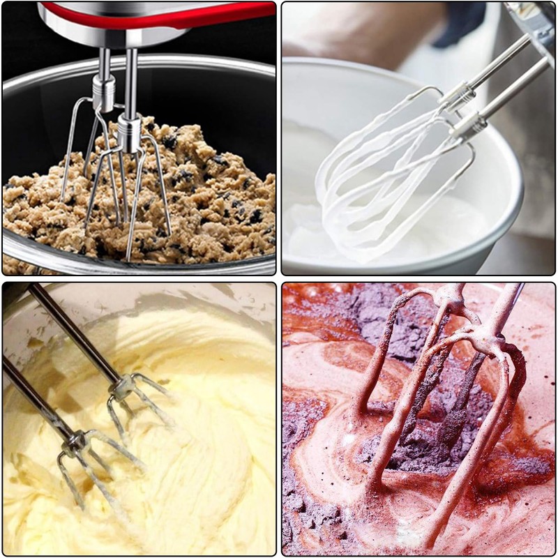 CHENNAN Pack of 2 Whisks for Hand Mixer, Whisk Replacement