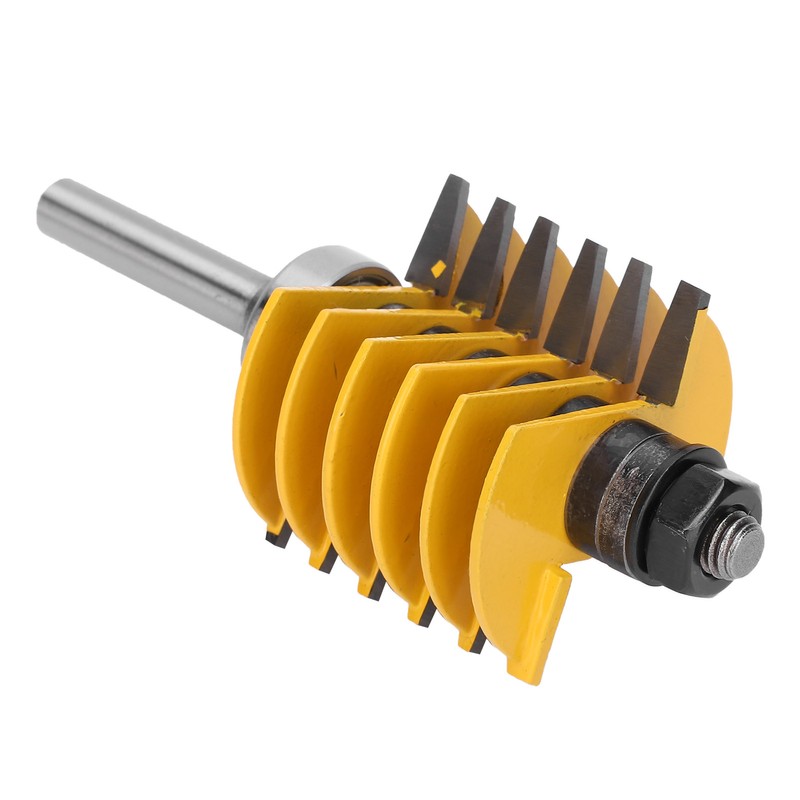 8mm Shank Woodworking Milling Cutter Finger Joint Router Bit Anti