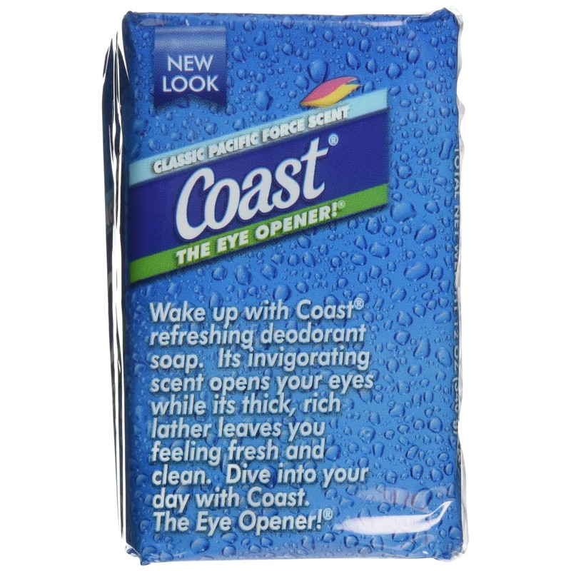 Coast Bath Bars Original Blue 3 Bar Soap, 12 oz