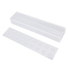 Acrylic Flower Vase Clear Rectangular Centerpiece Box Home Decoration for