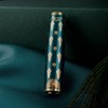 Hongdian N7 Grey Resin Piston Fountain Pen Rabbit Cap, Iridium