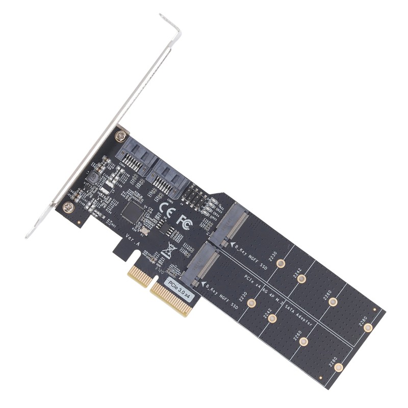 PCIE 3.0 to SATA 3 M.2 Adapter Card High Speed