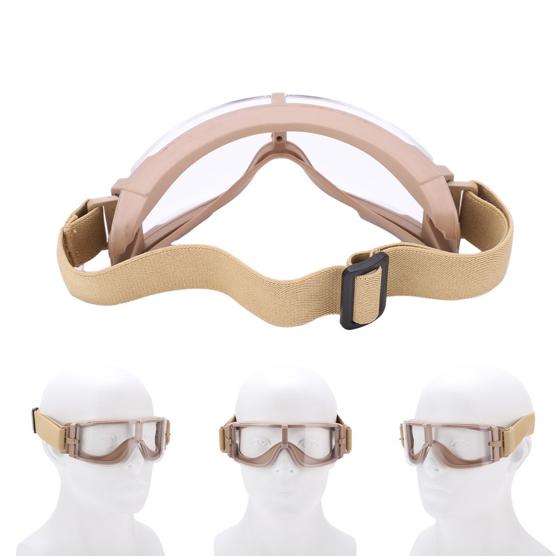 Military Goggles Impact Resistant and Breathable Outdoor Protective Glasses for