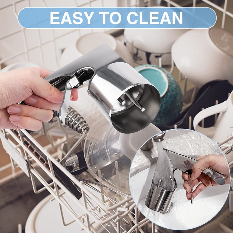 Stainless Steel Ice Cream Scooper with Trigger Release - Big