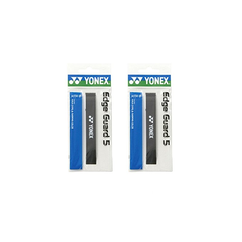 Yonex (Yonex) Edge Guard 5 Black X Blue Matching Set of