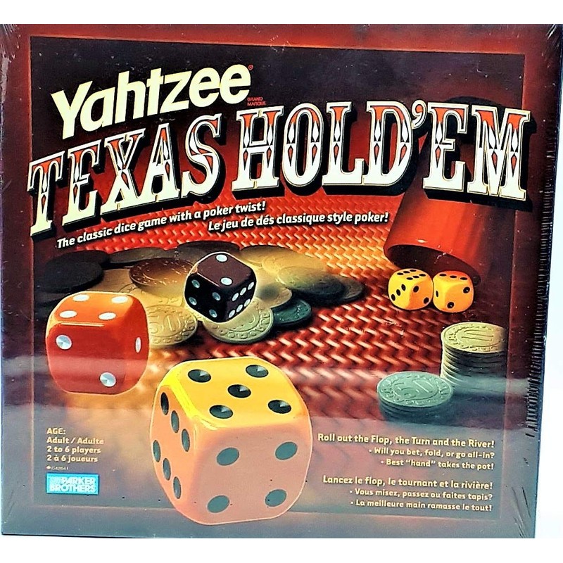 Hasbro Gaming Yahtzee Texas Hold' Em