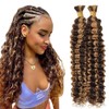 Evaxilc Deep Wave Human Hair for Braiding Human Hair Unprocessed