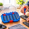 35-in-1 Precision Screwdriver Set – Magnetic Hexagonal, Flathead & Multi-Bit