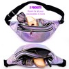 Waist Fanny Pack for Women Waterproof PU Bumbags for Ladies