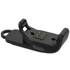 RuenTech Replacment Charging Clip Converter for Garmin TT25/T20 GPS Dog Collar, Charger Dock Clip No Cable Support Original Cable and Type-C Charging. (Black&Black)