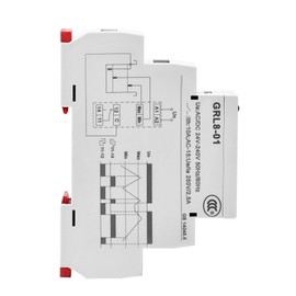 GAEYAELE GRL8 Liquid Timer Control Relay Electronic Liquid Level Controller 10A AC/DC24V-240V(GRL8-01,AC/DC24V~240V)