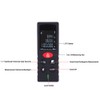 80m/262ft Mini Handheld Digital Laser Distance Meter High Precision Range