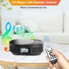 MONODEAL Portable CD Player Boombox with 2 * 3W Speakers,