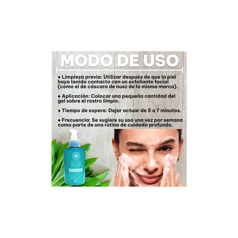 Gel Facial Neutralizador De Ph Hidra Sense 150g