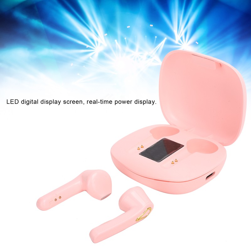 CV‑16 TWS Bluetooth Headset with LED Power Screen Digital Display