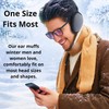 Eyegla Winter Ear Muffs for Men Foldable Cold Weather Earmuffs