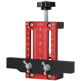 Cabinet Door Installation Positioner, Adjustable Cabinet Hardware Jig, Aluminum Alloy Cabinet Door Mounting Jig, Door Positioning Tool Compatible for Most Cabinet Doors