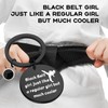 PLITI Taekwondo Gift Martial Art Key rings Black Belt Girl