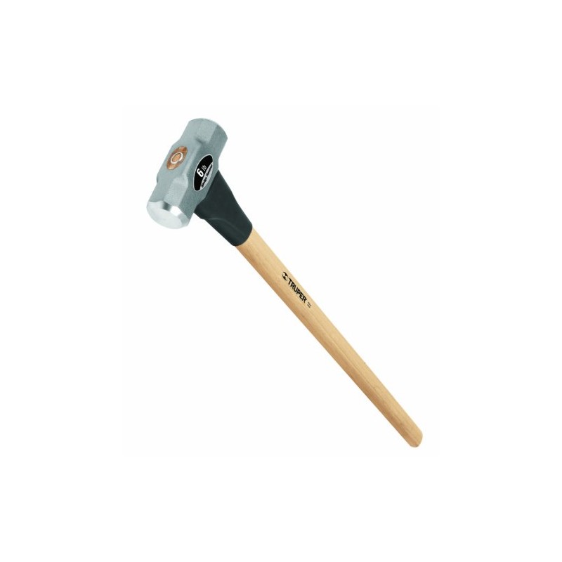 Truper 30916 6-Pound Sledge Hammer, Hickory Handle, 36-Inch