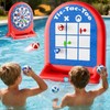 Funscape Kids Inflatable Dartboard Pool Toy, Fun Swimming Pool Toss